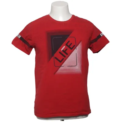 T-shirt (Rød) fra Redway Bomuld, Elastan