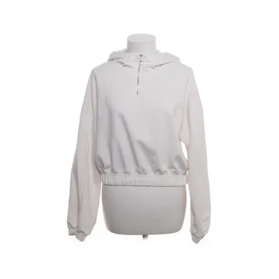 Hoodie (White) from H&M Move Elastane, Polyester, Viscose
