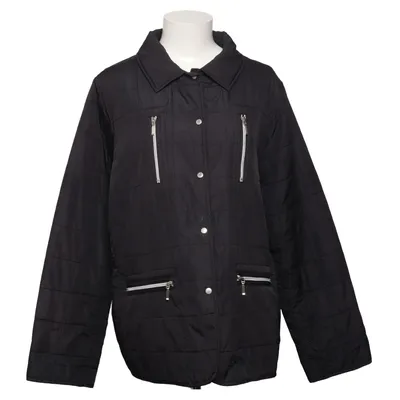 Letvægtsjakke (Sort) fra CNC Polyester