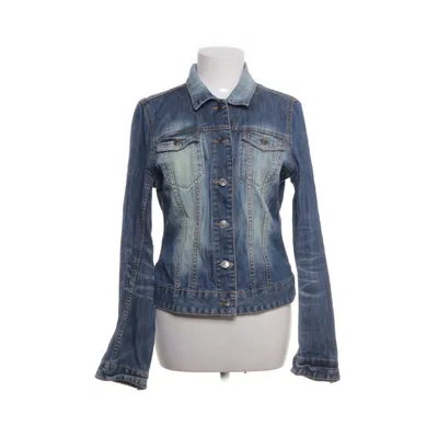 Denim jacket (Blue) from Milla Cotton, Elastane
