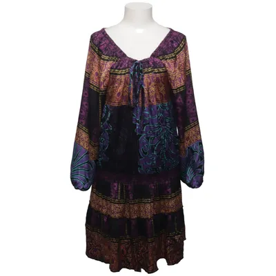 Robe (Violet, Jaune, Noir, Multicolore) de Halé Bob Élasthane, Soie