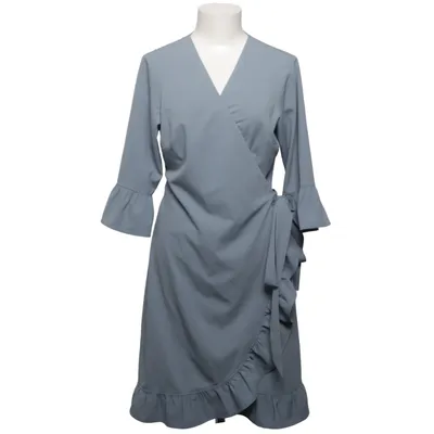 Wrap dress (Blue) from Dry Lake