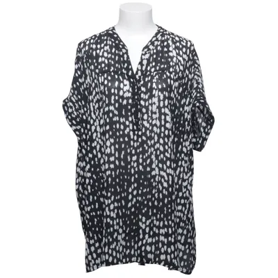 Bluse (Sort, Hvid) fra Gina Laura Collection Polyester