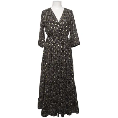 Maxi jurk (Zwart, Meerkleurig) van J&S Millenium Polyester