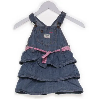 Hängselklänning (Blå) från OshKosh B'gosh Bomull