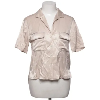 Korte mouwen shirt (Beige) van Meisïe Polyester, Viscose
