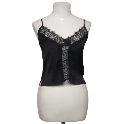 Tanktop (Zwart) van Monki Polyamide, Polyester
