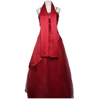 Robe de soirée (Rouge) de Nixa Polyester
