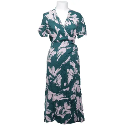 Robe portefeuille (Vert, Rose) de CKS Viscose