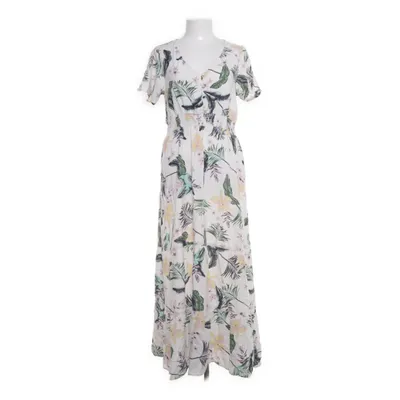 Maxi dress (White, Multicolored) from Roxy Viscose