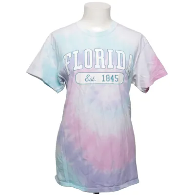 T-shirt (Blauw, Roze, Lila) van Colortone Katoen