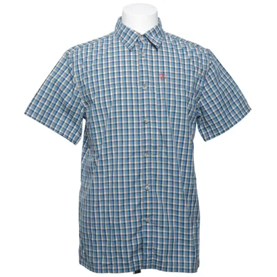 Kortärmad skjorta (Blå, Flerfärgad) från Fjällräven Bomull, Polyester