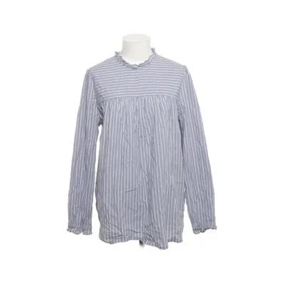 Blouse (Blue, White) from EDC Brand Cotton