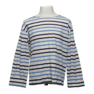 T-shirt à manches longues (Bleu, Blanc) de Arket Coton