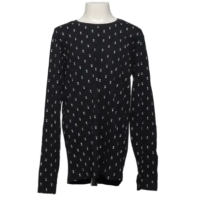 Langærmet t-shirt (Sort, Hvid) fra Cope Bomuld