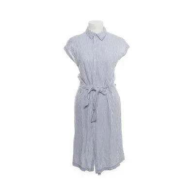 Maxi dress (Blue, Multicolored) from Up2Fashion Linen, Viscose
