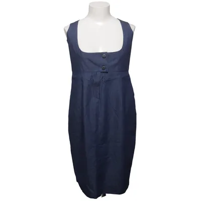 Dungaree dress (Blue) from Nife Cotton