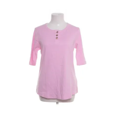 Henley T-shirt (Pink) fra Lands' End Bomuld