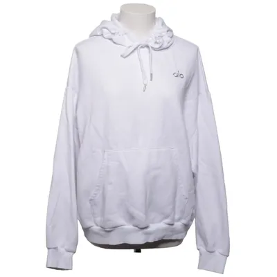 Capuchon sweater (Wit) van Alo Katoen, Polyester
