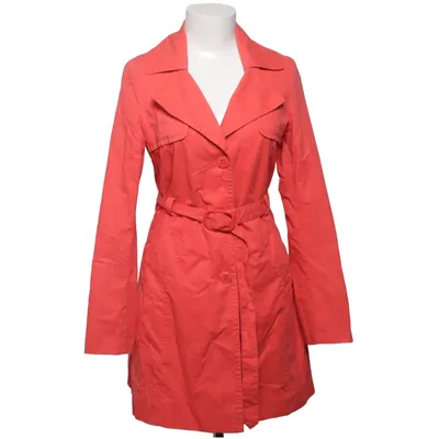Trenchcoat (Röd) från Stile Benetton Bomull, Polyester