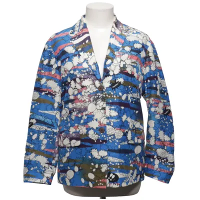 Blazer (Blue, Multicolored) from Golden Goose Deluxe Brand Polyamide, Polyester, Silk
