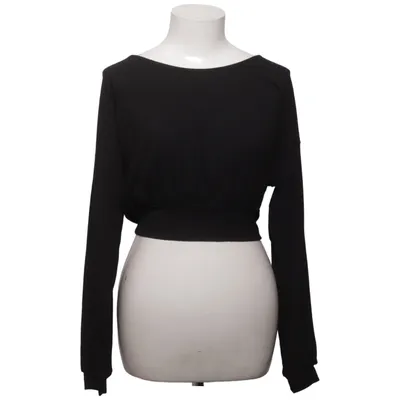 Crop top (Black) from Bubbleroom Elastane, Polyester, Viscose