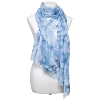 Sjaaltje (Blauw, Wit) van Rabe
