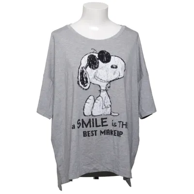 T-shirt (Grå) från Peanuts Elastan, Viskos