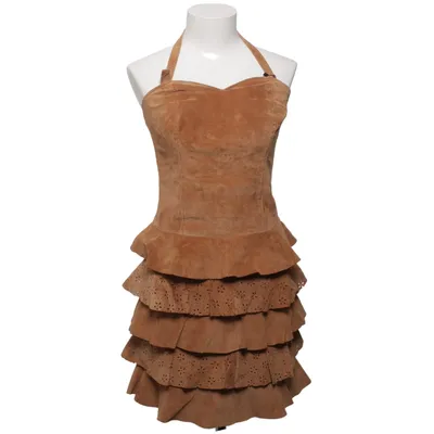 Leather dress (Brown) from Apart Leather