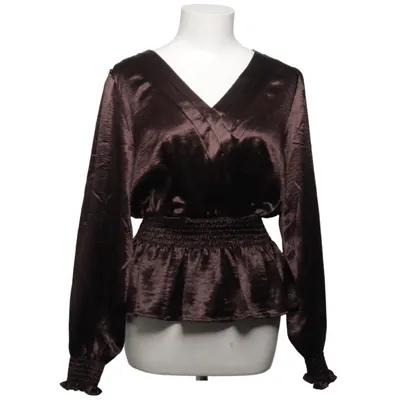 Peplum top (Brown) from Bonprix Recycled polyester