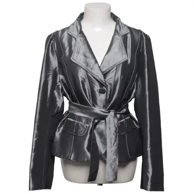 Blazer (Gris) de Benedikte Utzon Acétate, Polyester