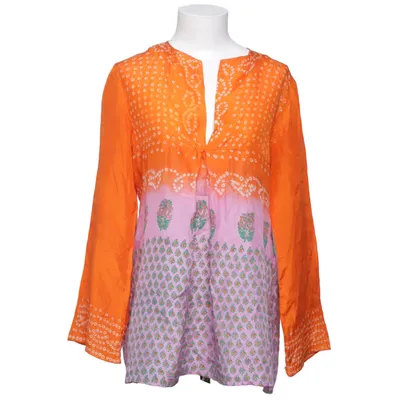Tuniek (Oranje, Roze, Meerkleurig) van Antik Batik Zijde