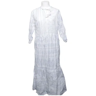 Robe (Blanc, Bleu) de Esmara Coton