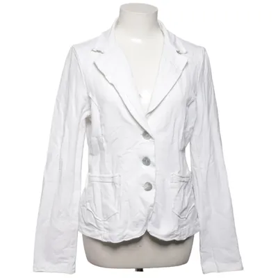 Blazer (Wit) van Superbugs Katoen, Elastaan
