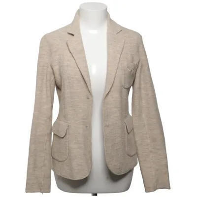 Kavaj (Beige) från SAND Pink Label Bomull, Ull
