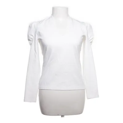 Blouse (Wit) van Uterqüe Viscose, Polyester, Elastaan
