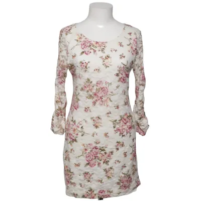 Jurk (Wit, Roze, Groen) van Miss Ewing Elastaan, Polyamide, Polyester