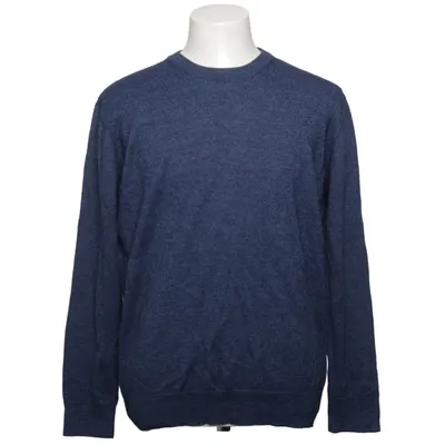 Strickpullover (Blau) von Coney Island Acryl, Merinowolle