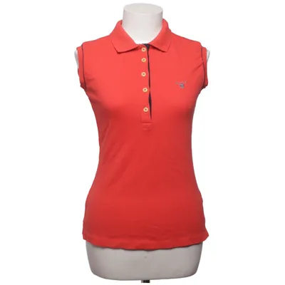 Poloshirt (Rood) van GANT Katoen, Elastaan