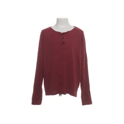 Henley shirt (Red) from Skill Cotton