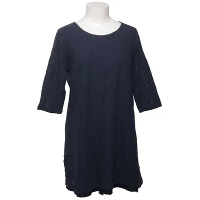 Jurk (Blauw) van Geena Katoen, Polyamide, Polyester
