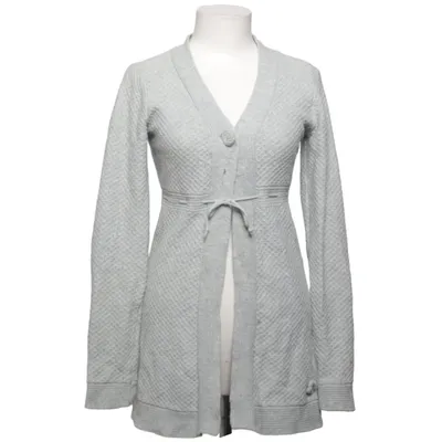 Cardigan (Gray) from Timezone Cotton, Polyamide, Wool