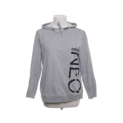 Huvtröja (Grå) från Adidas Neo Polyester, Bomull