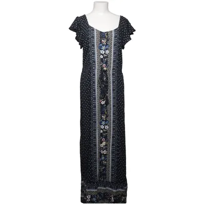 Maxi jurk (Blauw, Meerkleurig) van Yessica Viscose