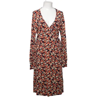 Slå-om-kjole (Blå, Orange, Hvid) fra Boob Maternity Wear Elastan, Viscose