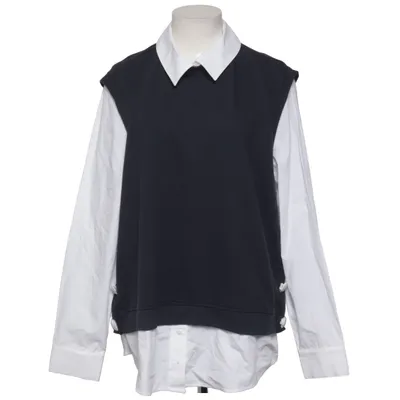 Top (Blue, White) from Next Cotton, Polyester