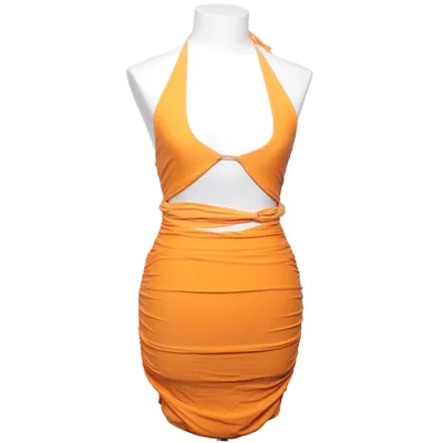 Robe dos-nu (Orange) de Tiger Mist Élasthane, Polyamide