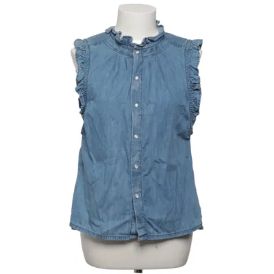 Top (Blau) von Replay Blue Jeans Baumwolle, Seide