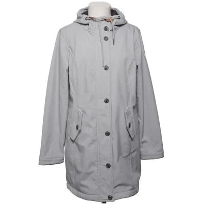 Manteau d'hiver (Gris) de Blue Flame Polyester, Polyuréthane