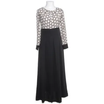 Långklänning (Svart, Flerfärgad) från Funda